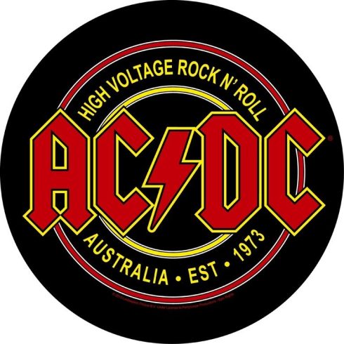AC/DC - High Voltage Rock N Roll hátfelvarró