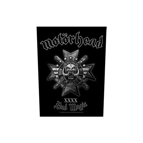 Motorhead - Bad Magic hátfelvarró