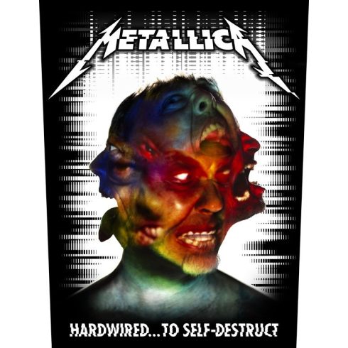 Metallica - Hardwired To Self Destruct hátfelvarró