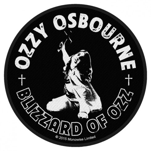Ozzy Osbourne - Blizzard Of Ozz hátfelvarró