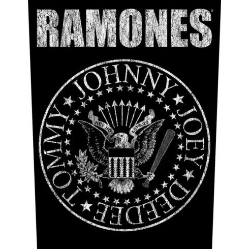 Ramones - Classic Seal  hátfelvarró