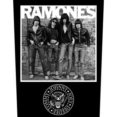 Ramones - 1976 hátfelvarró