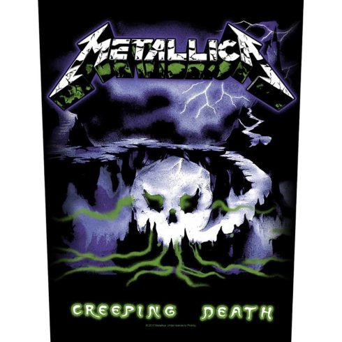 Metallica - Creeping Death hátfelvarró