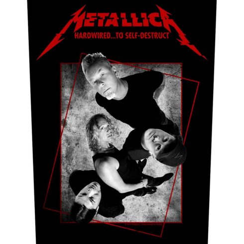 Metallica - Hardwired Concrete hátfelvarró