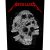 Metallica - Skulls hátfelvarró