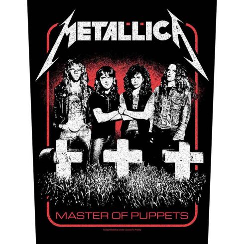 Metallica - Master Of Puppets Band hátfelvarró