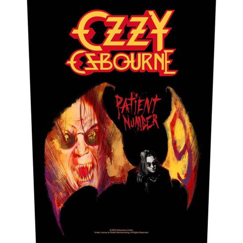 Ozzy Osbourne - Patient No. 9 hátfelvarró