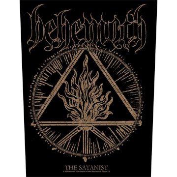 Behemoth - The Satanist hátfelvarró