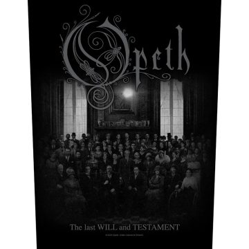 Opeth - The Last Will And Testament hátfelvarró