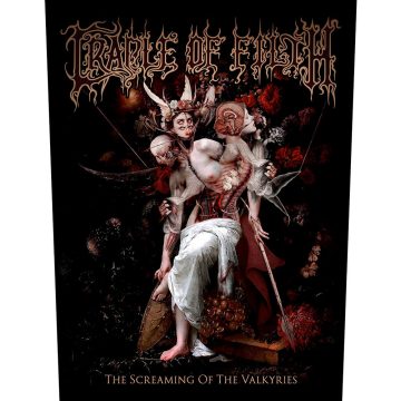 Cradle Of Filth - Screaming Of The Valkyries hátfelvarró