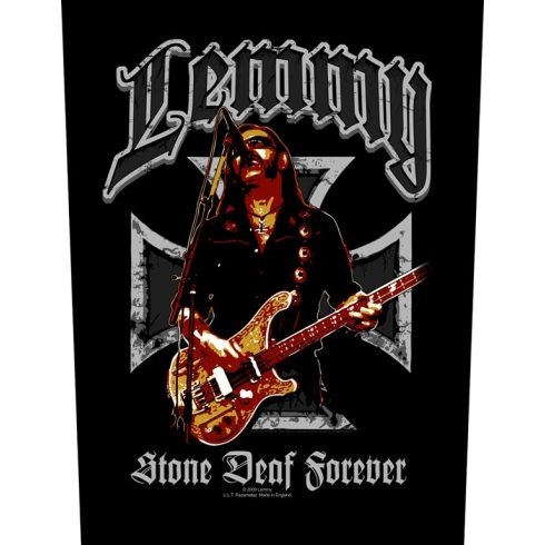 Lemmy - Stone Deaf Forever hátfelvarró