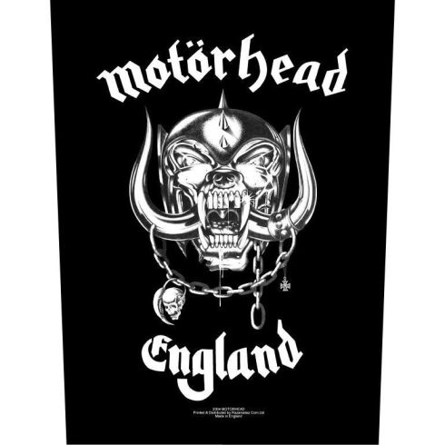 Motorhead - England hátfelvarró