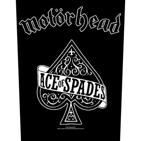 Motorhead - Ace of Spades hátfelvarró