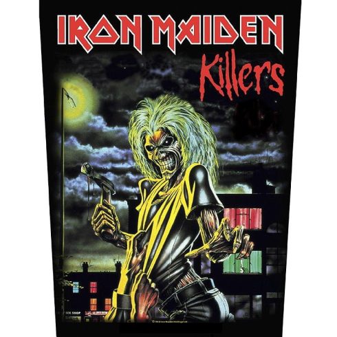 Iron Maiden - Killers hátfelvarró