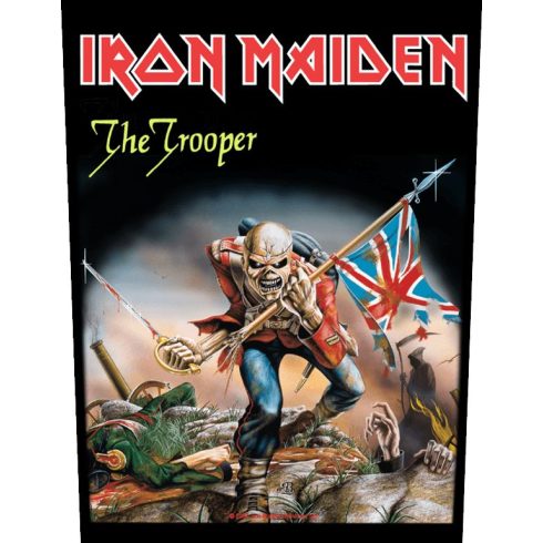 Iron Maiden - The Trooper hátfelvarró