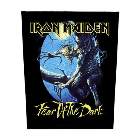 Iron Maiden - Fear of the Dark hátfelvarró