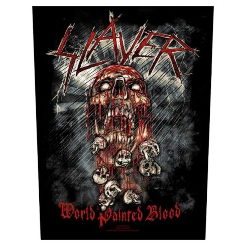 Slayer - World Painted Blood hátfelvarró