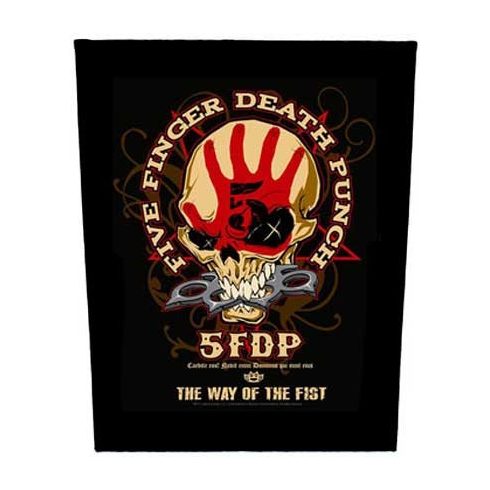 Five Finger Death Punch - Way Of The Fist hátfelvarró