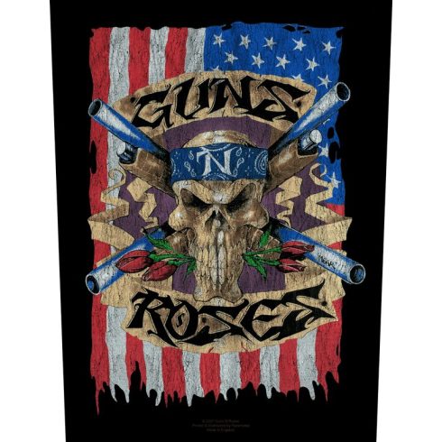 Guns N Roses - Flag hátfelvarró