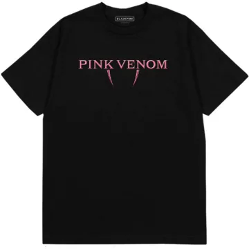 BlackPink - Pink Venom Logo (Back Print) póló