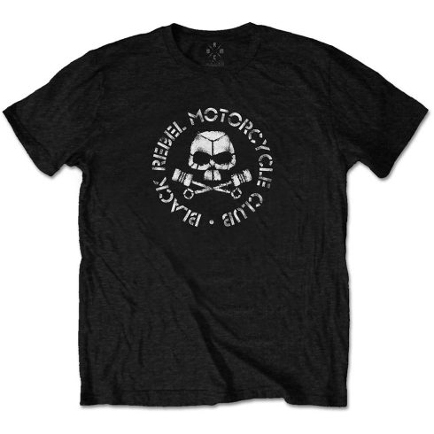Black Rebel Motorcycle Club - Piston Skull póló