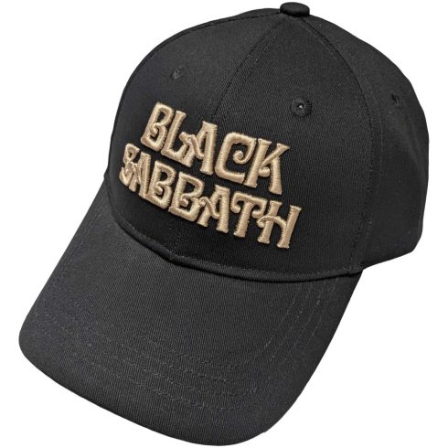 Black Sabbath - Text Logo baseball sapka