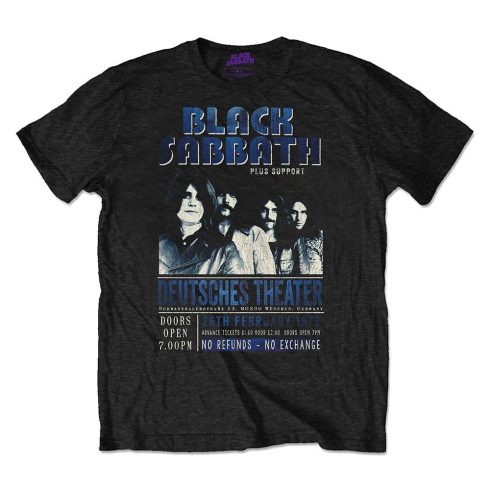 Black Sabbath - Deutsches '73 póló