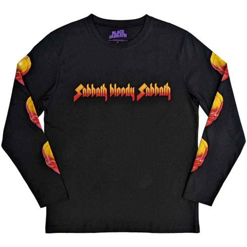 Black Sabbath - Bloody Sabbath (Back & Sleeve Print) hosszú ujjú póló