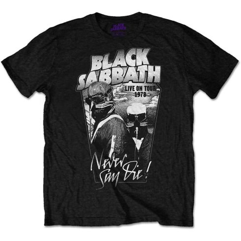 Black Sabbath - Never Say Die póló