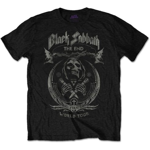 Black Sabbath - The End Skull póló