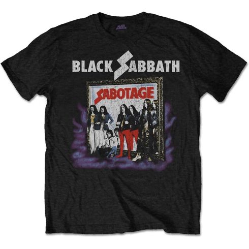 Black Sabbath - Sabotage Vintage póló