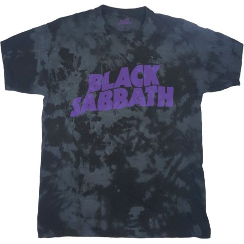 Black Sabbath - Wavy Logo (Dip-Dye) póló