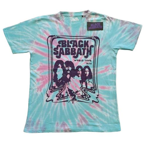 Black Sabbath - World Tour '78 (Dip-Dye) póló