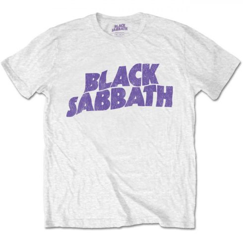 Black Sabbath - Wavy Logo Vintage (Retail Pack) póló