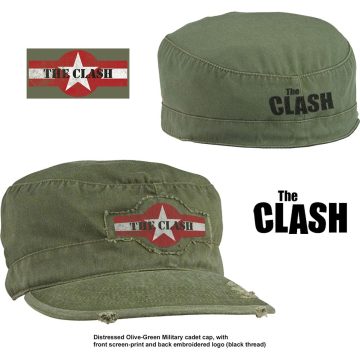 The Clash - Star Logo (Distressed) baseball sapka