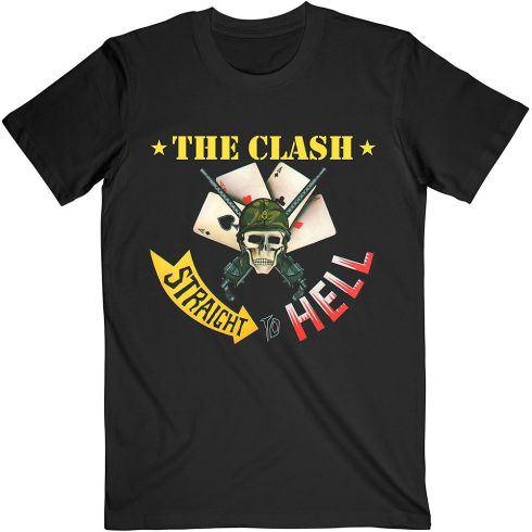 The Clash - Straight To Hell Single póló