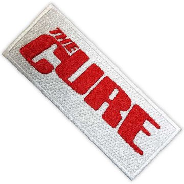 The Cure - Red Logo (szőtt) felvarró