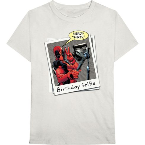 Marvel Comics - Deadpool Birthday Selfie póló
