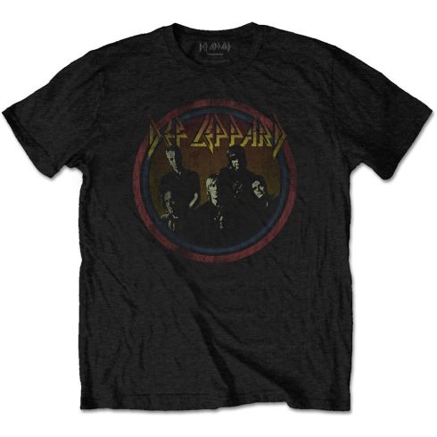 Def Leppard - Vintage Circle póló