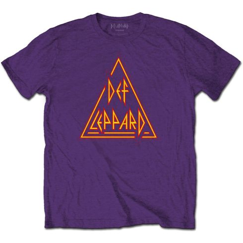 Def Leppard - Classic Triangle Logo póló