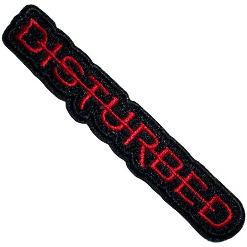 Disturbed - Strike Through (Szőtt) felvarró