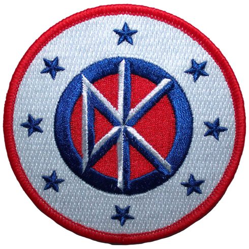 Dead Kennedys - Logo & Stars (szőtt) felvarró