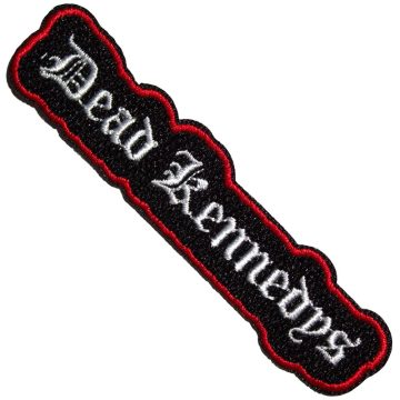 Dead Kennedys - Text Logo Cut-Out (szőtt) felvarró