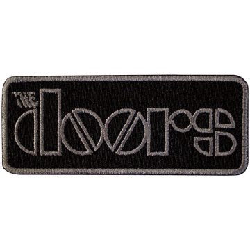 The Doors - Bordered Logo (szőtt) felvarró
