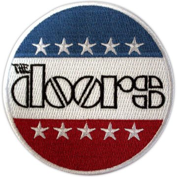 The Doors - Logo Stars & Stripes (szőtt) felvarró