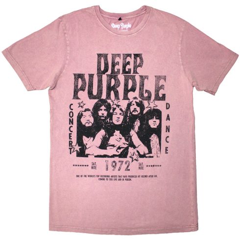 Deep Purple - 1972 Concert (Kashmir Red) póló