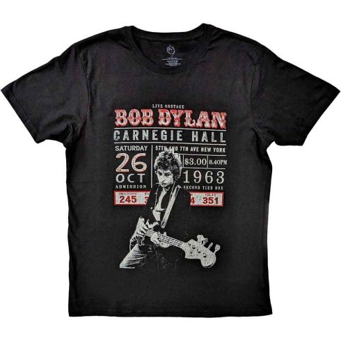 Bob Dylan - Carnegie Hall '63 póló