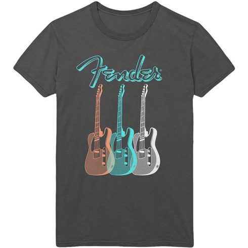 Fender - Triple Guitar póló