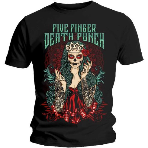 Five Finger Death Punch - Lady Muerta póló