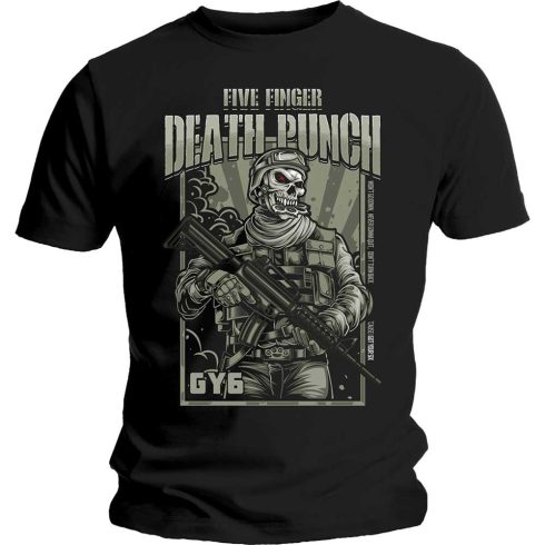 Five Finger Death Punch - War Soldier póló